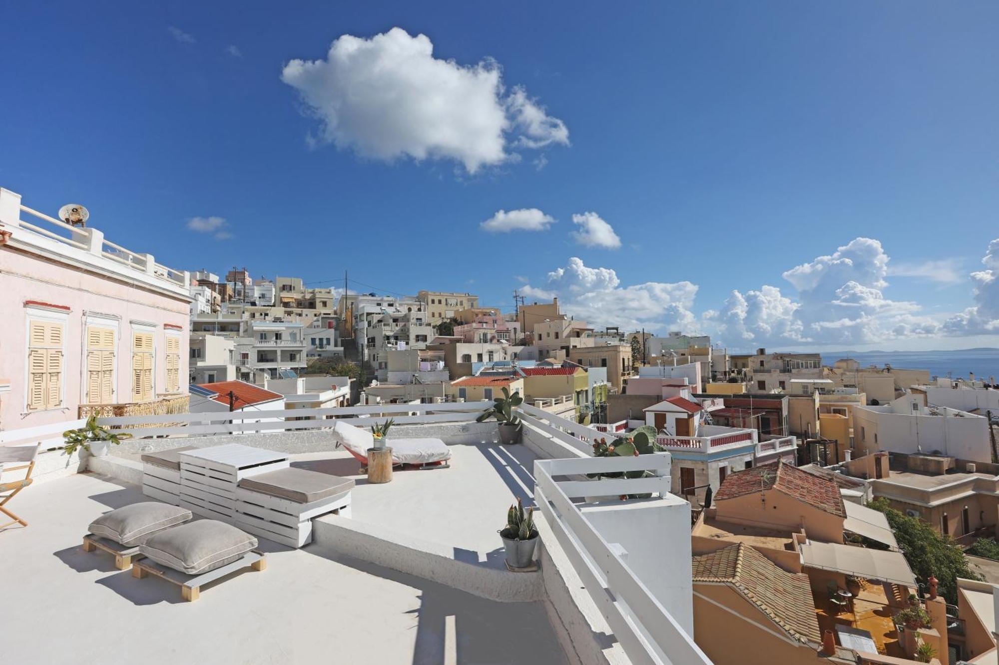 San Nikolas View Guest House Ermoupoli Exterior foto